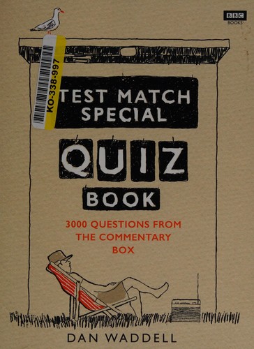 Cover for Test Match Special Quiz Book