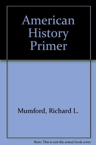 Cover for An American History Primer