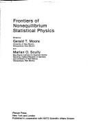 Cover for Frontiers of nonequilibrium statistical physics