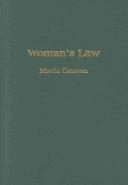 Cover for Woman's law