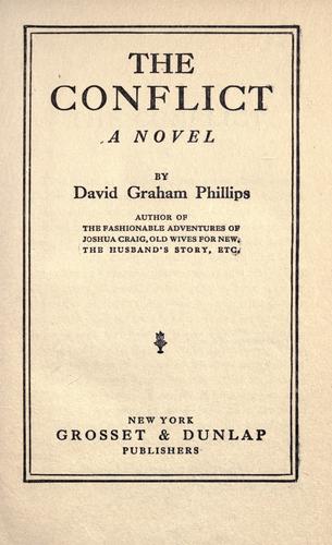 Cover for The conflict