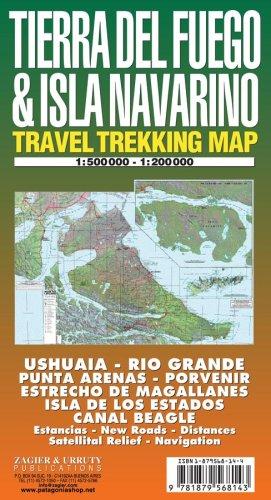Cover for Tierra Del Fuego & Isla Navarino Map