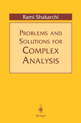 Cover for Problems and solutions for Complex analysis