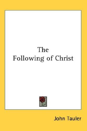 Cover for The Following of Christ
