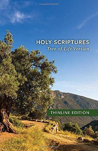 Cover for TLV Thinline Bible, Holy Scriptures, paperback