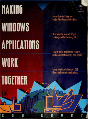 Cover for Making Windows applications work together