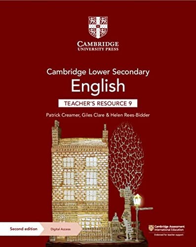 Cover for Cambridge Lower Secondary English Teacher's Resource 9 with Digital Access