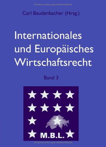 Cover for Internationales und Europäisches Wirtschaftsrecht