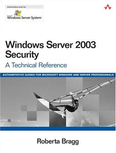 Cover for Windows Server 2003 security