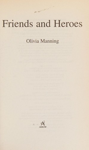 Cover for Friends and heroes