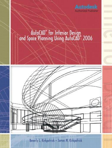 Cover for AutoCAD for interior design and space planning using AutoCAD 2006