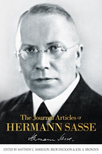 Cover for The Journal Articles of Hermann Sasse