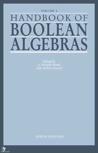 Cover for Handbook of Boolean algebras