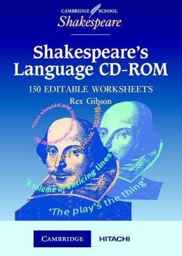 Cover for Shakespeare's Language CD-ROM (Cambridge School Shakespeare)