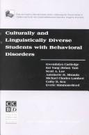 Cover for Culturally and Linguistically Diverse With Behavioral Disorders