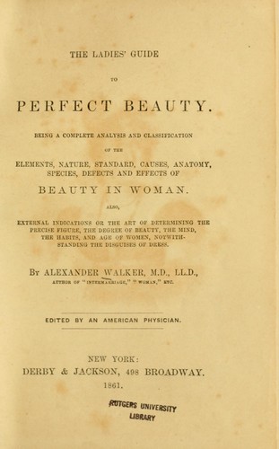 Cover for The ladies' guide to perfect beauty