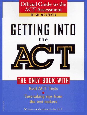 Cover for Getting into the ACT