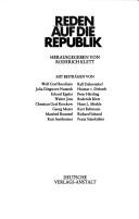 Cover for Reden auf die Republik