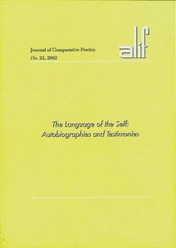 Cover for ALIF 22 Language of the Self
