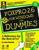 Cover for FoxPro 2.6 for Windows for dummies