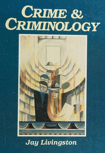 Cover for Crime and criminology