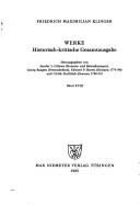 Cover for Werke