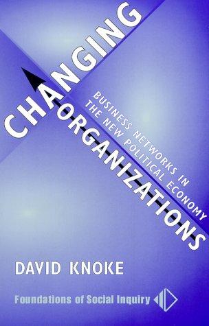 Cover for Changing Organizations