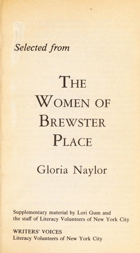 Cover for Selected from the Women of Brewster Place (Writers Voices)