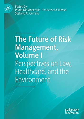 Cover for The Future of Risk Management, Volume I