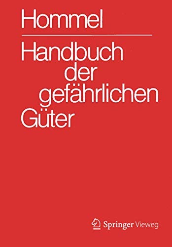 Cover for Handbuch der gefährlichen Güter. Gesamtwerk