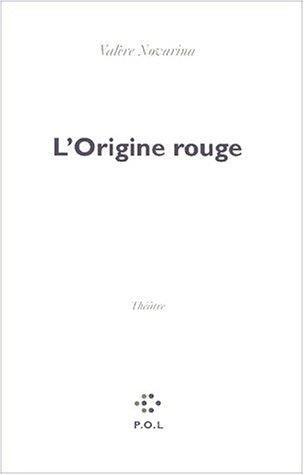 Cover for Origine rouge