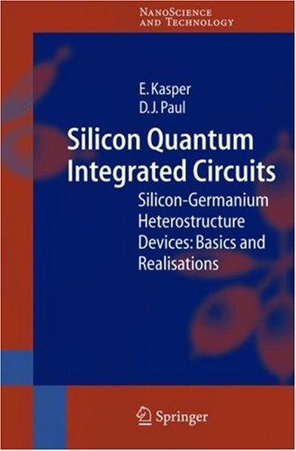 Cover for Silicon quantum integrated circuits