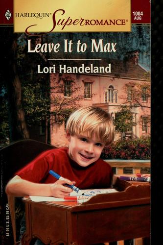 Cover for Leave It to Max