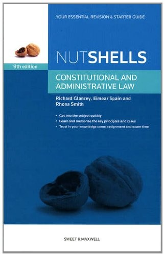 Cover for Nutshell Constitutional and Administrative Law