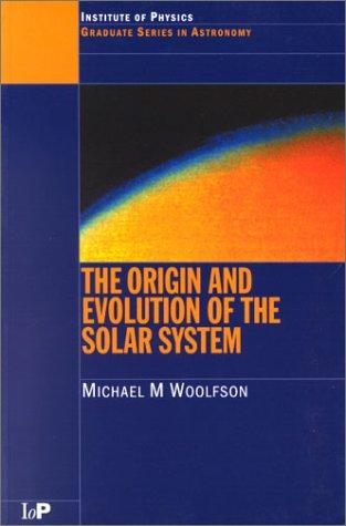 Cover for The origin and evolution of the solar system