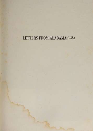Cover for Letters from Alabama, (U.S.)