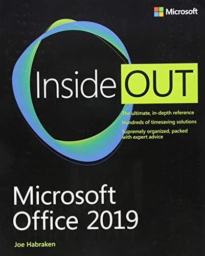Cover for Microsoft Office 2019 Inside Out