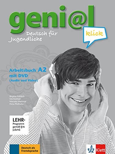 Cover for geni@l klick a2, libro de ejercicios + dvd-rom