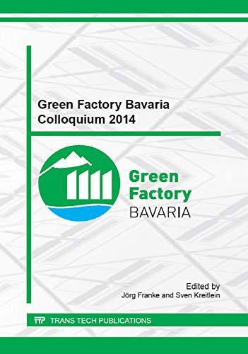 Cover for Green Factory Bavaria Colloquium 2014