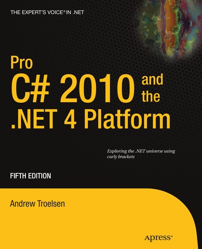 Cover for Pro C# 2010 and the .NET 4 platform