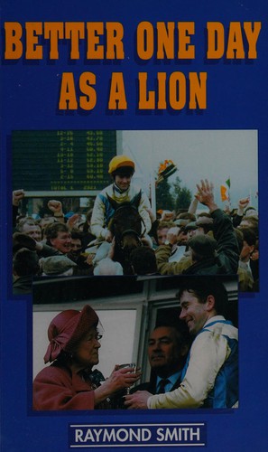 Cover for Better one day as a lion