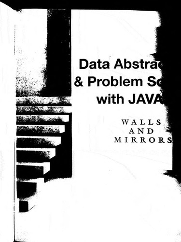 Cover for Data abstraction & problem solving with Java