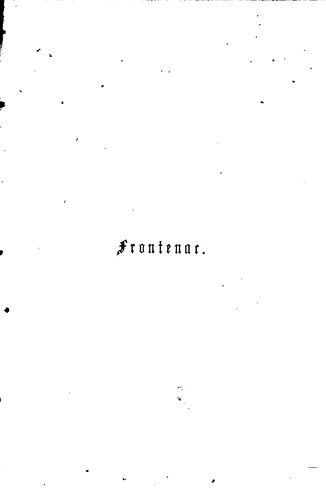 Cover for Frontenac: Or, The Atotarho of the Iroquois ; a Metrical Romance