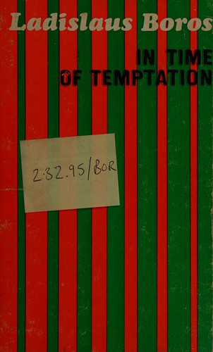 Cover for In time of temptation