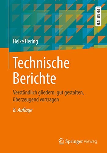 Cover for Technische Berichte