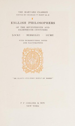 Cover for English Philosophers