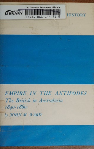 Cover for Empire in the Antipodes