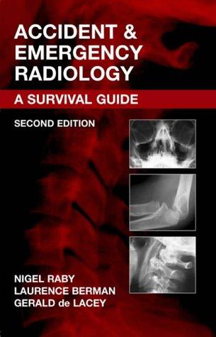 Cover for Accident and Emergency Radiology