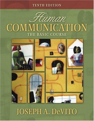 Cover for Human communication
