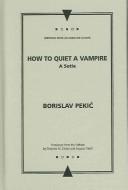 Cover for How to quiet a vampire